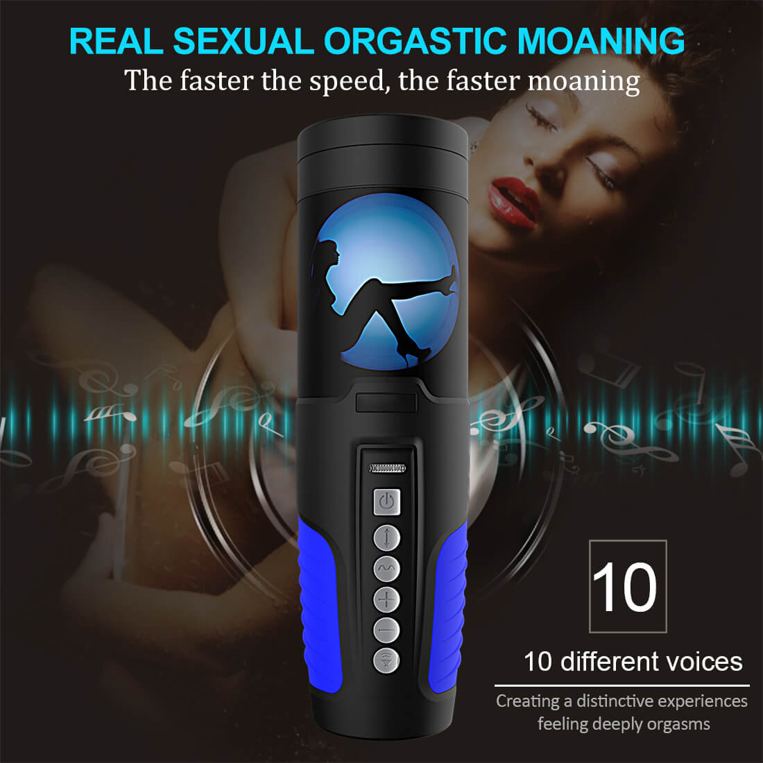 Automatic Rotation Intelligent Voice Masturbator Adult Toy - Adult Toys