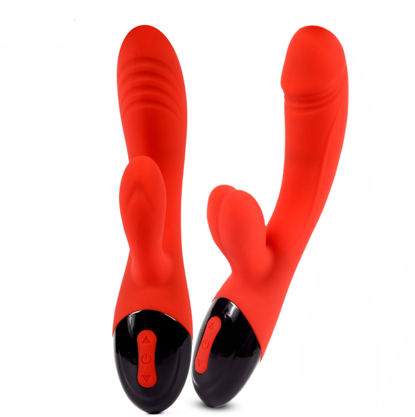 Dual Vibrating 10 Frequencies Quiet USB Charging Rabbit Vibrator Dual Vibrating 10 Frequencies Quiet USB Charging Rabbit Vibrator