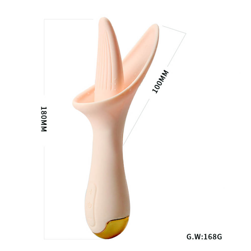 Silicone Long Tongue Clit Licking Vibrator For Women weadultshop