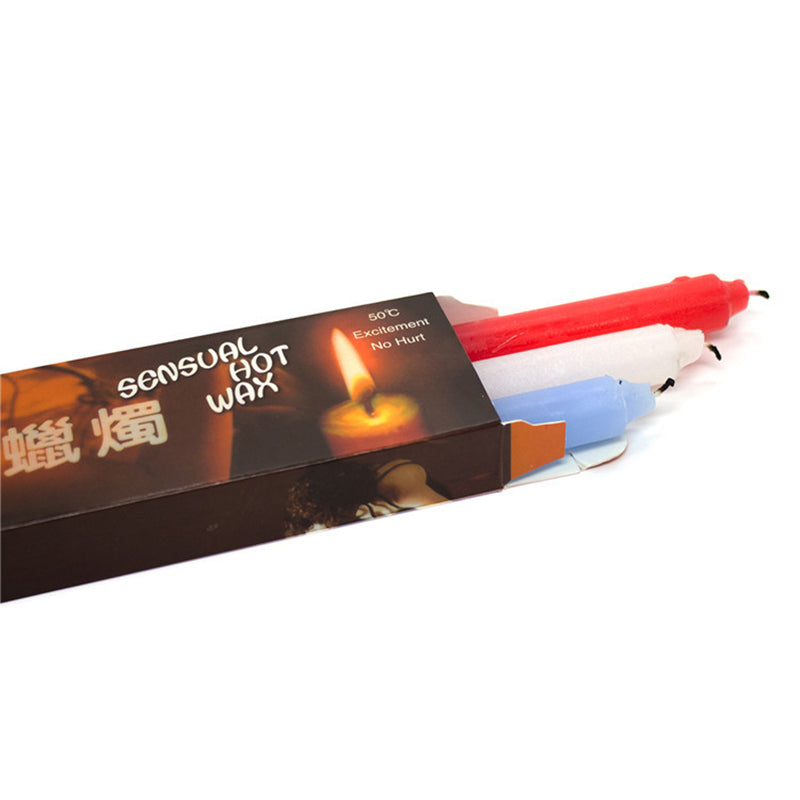3pcs Fun Low Temperature Candles BDSM For Women Men Sex Toy - Adult Toys