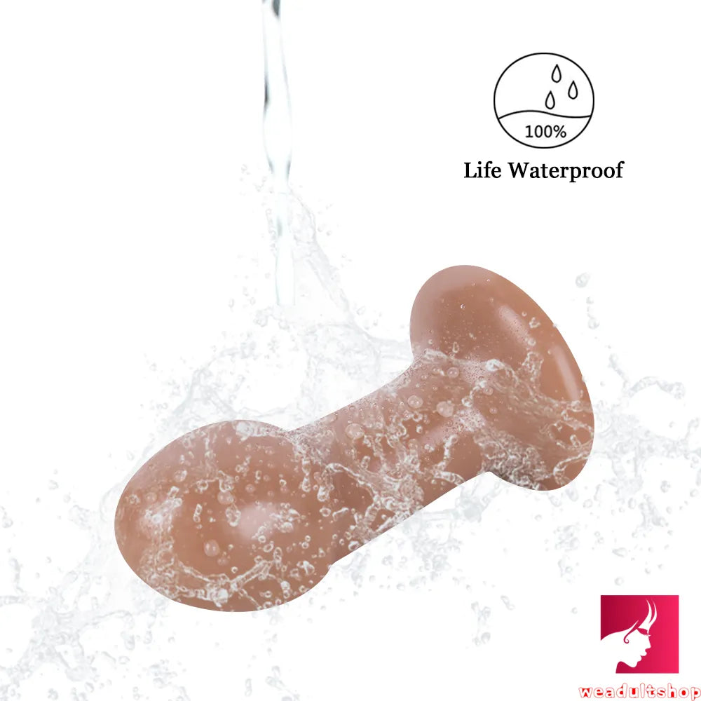 4.33in Realistic Small Dildo Lesbian Fuck Mini Butt Plug Sex Toy