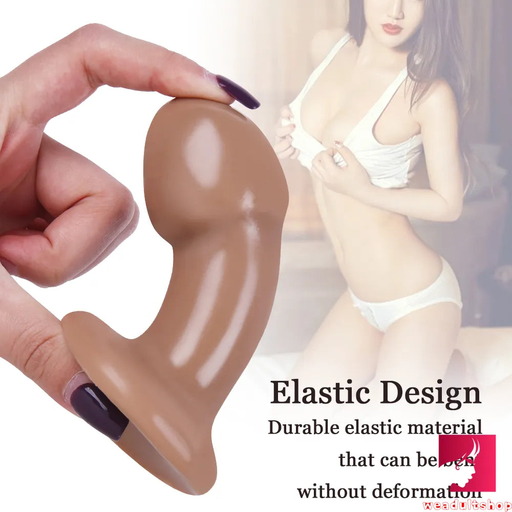 4.33in Realistic Small Dildo Lesbian Fuck Mini Butt Plug Sex Toy