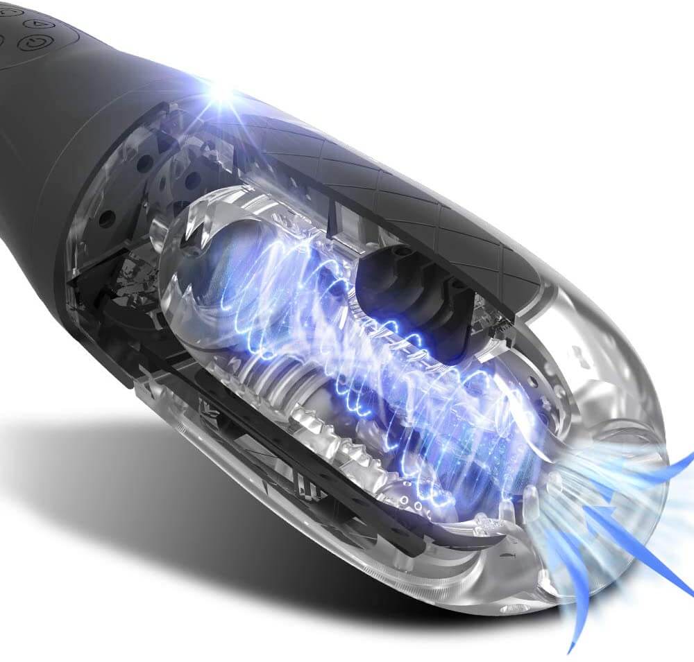 Vacuum Masturbator Suction Handheld Flip Masturbator Best Sex Toys