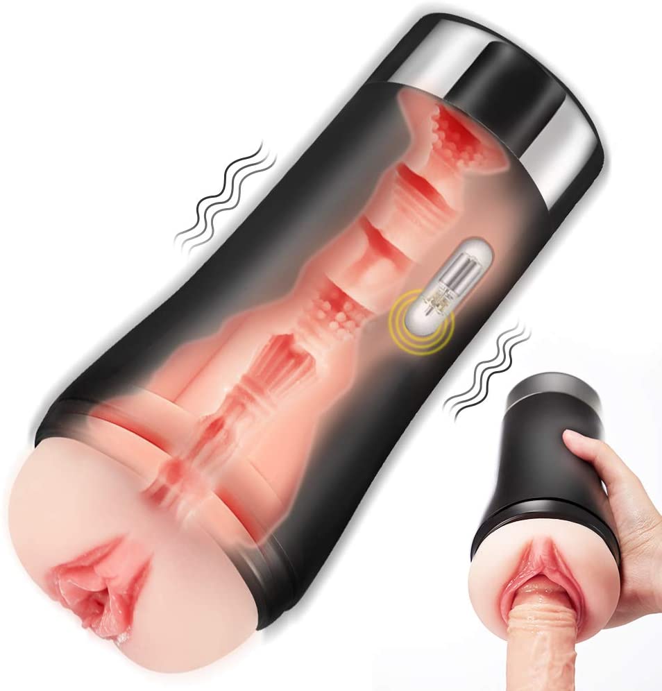 Hands Free Masturbator Sound Vibrating Male Sextoy weadultshop