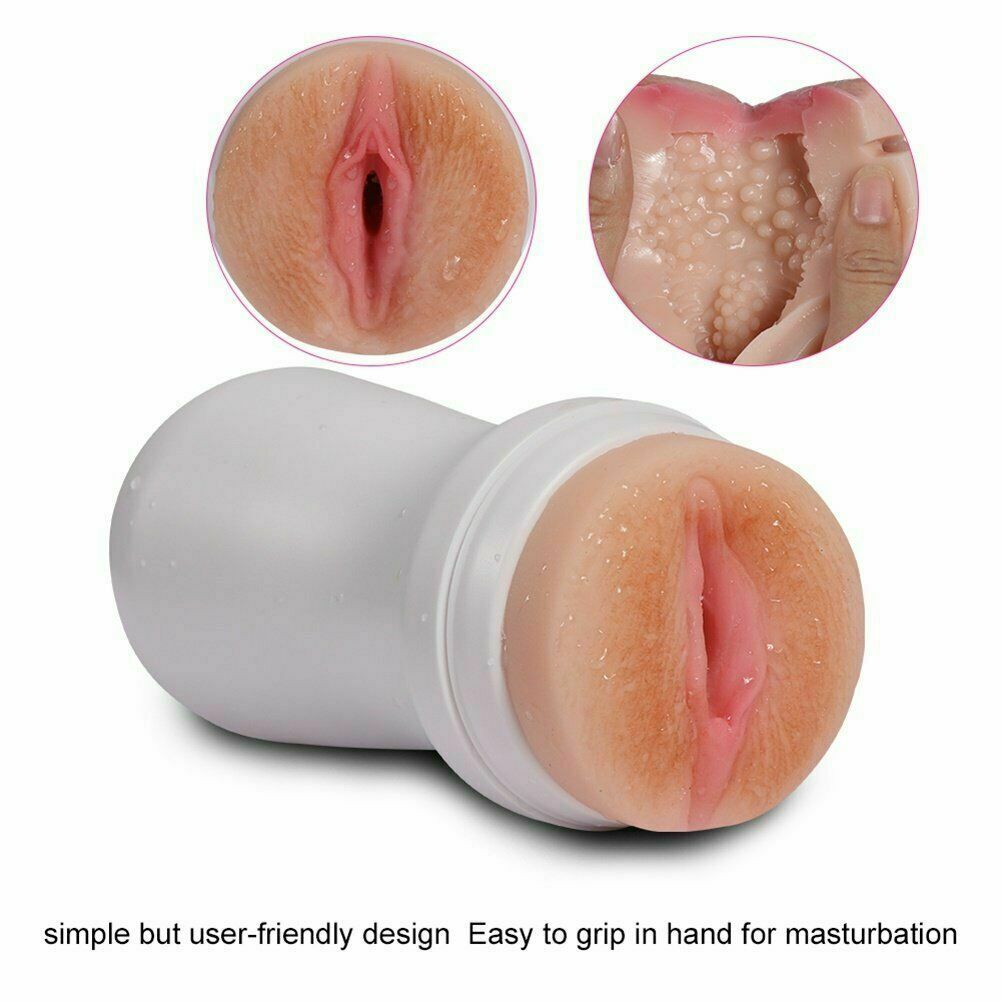 3D Male Masturbation Cup Pocket Pussy Male Masturbation Sex Toy - Adult Toys