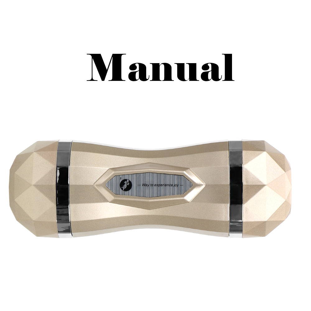 Double Heads Pocket Pussy And Mouth Sex Toy Men Masturbation Cup - Adult Toys