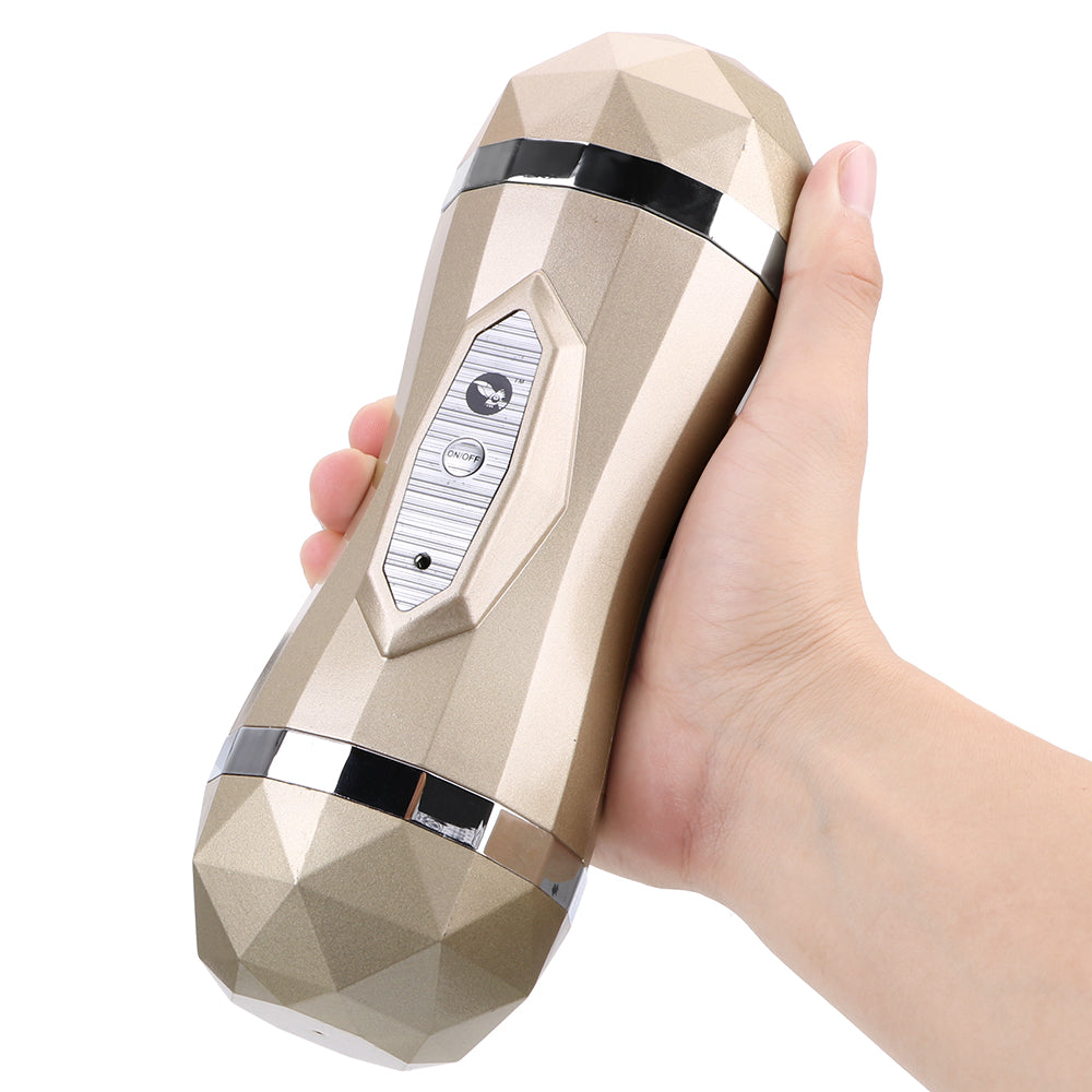 Double Heads Pocket Pussy And Mouth Sex Toy Men Masturbation Cup - Adult Toys