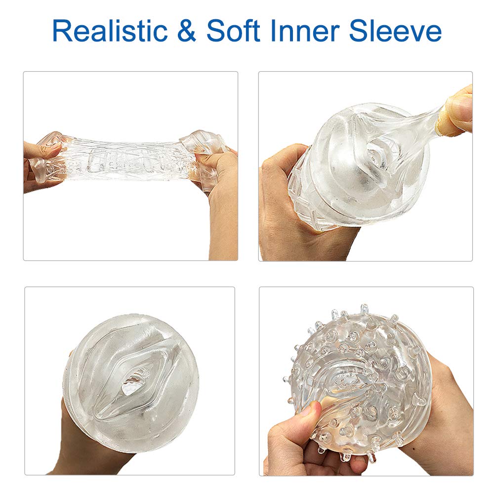 Rechargeable Penis Enlargement Male Masturbator Water Bath Air Vacuum Pump - Adult Toys