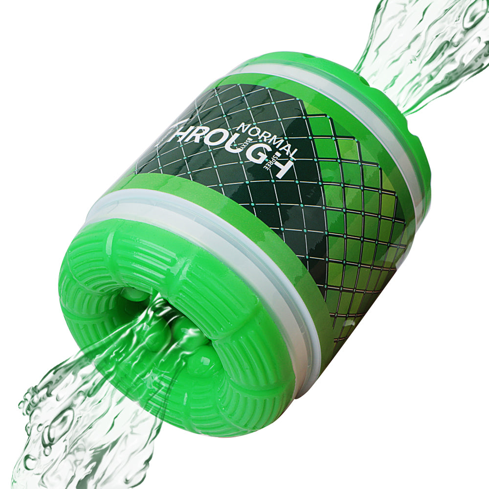 Dual Channels Male Masturbator Blowjob Sex Toy - Adult Toys