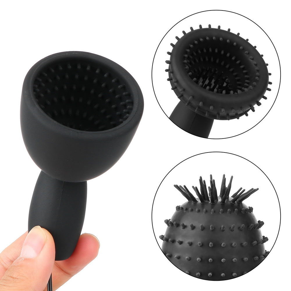 Silicone Massaging Vibrating Stamina Trainer Sex Toy For Men - Adult Toys