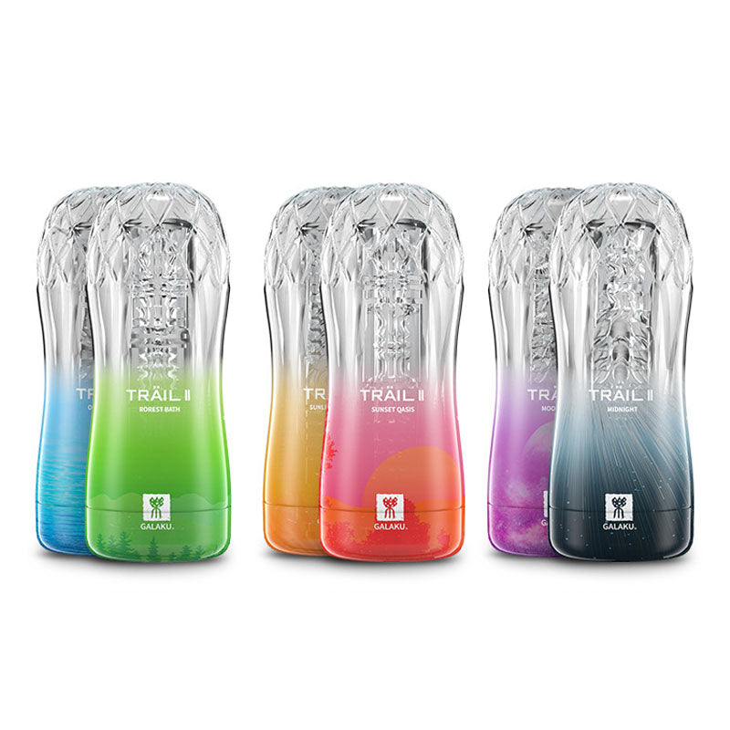 Transparent Endurance Exercise Vacuum Adult Male Masturbator - Adult Toys