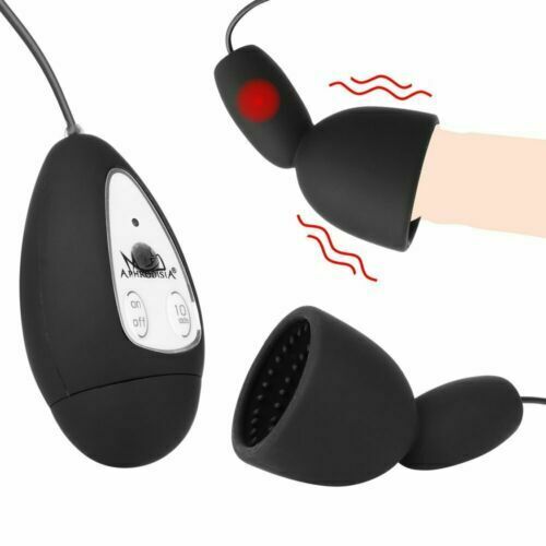 Silicone Massaging Vibrating Stamina Trainer Sex Toy For Men - Adult Toys