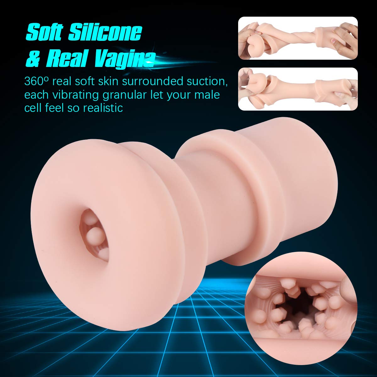 Automatic Stroker Toy Erotic Massage Penis Cock Trainer - Adult Toys