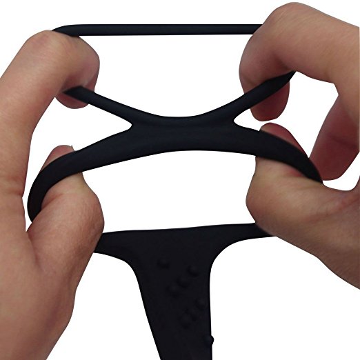 Double Rings Prostate Massager Waterproof Butt Plug - Adult Toys