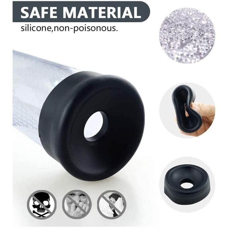 Detachable Manual Vacuum Penis Pump With Pressure Ball