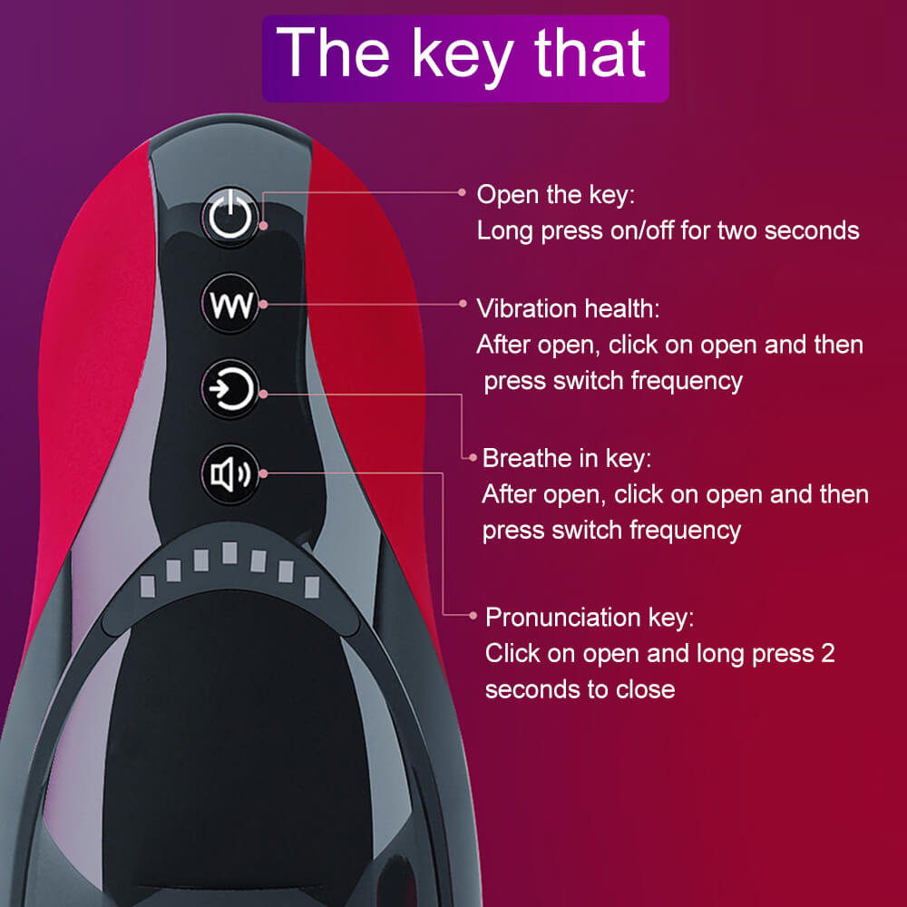 Oral Masturbator Heating Mouth Smart Induction Sex Toy weadultshop