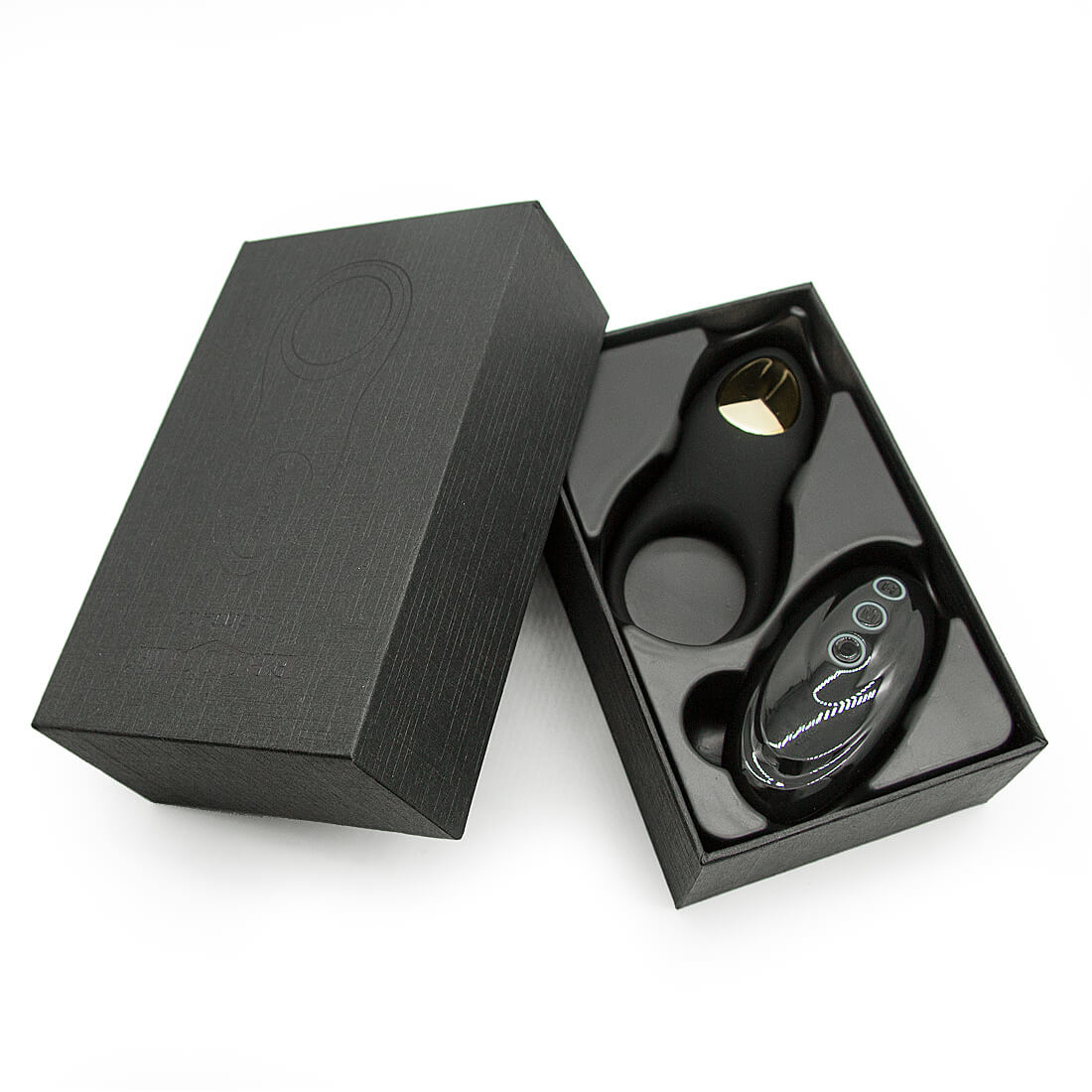 Multiple Vibrating Remote Control Penis Ring Clitoris Stimulator - Adult Toys