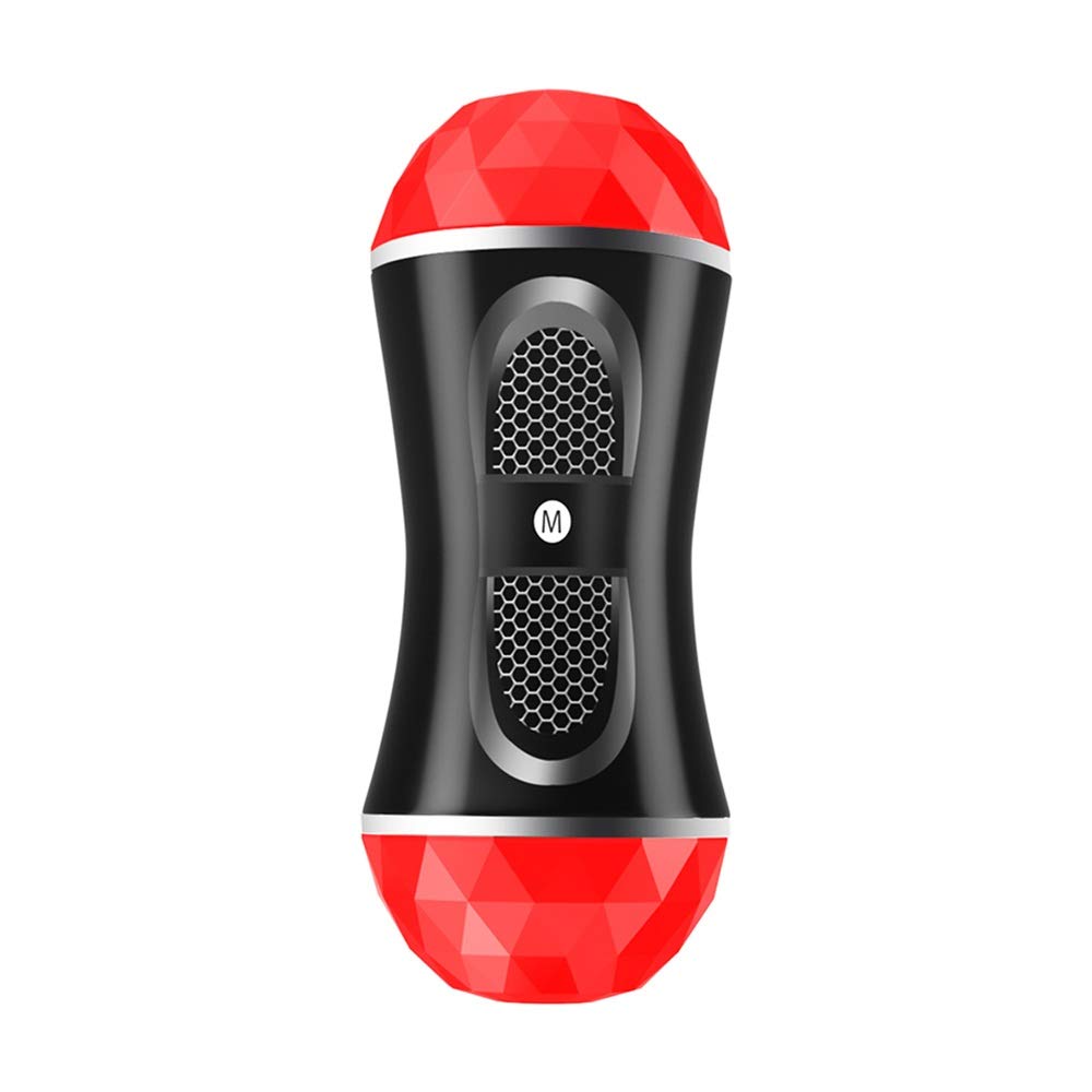 Dual Heads Vagina And Mouth Pocket Pussy Glans Trainer - Adult Toys