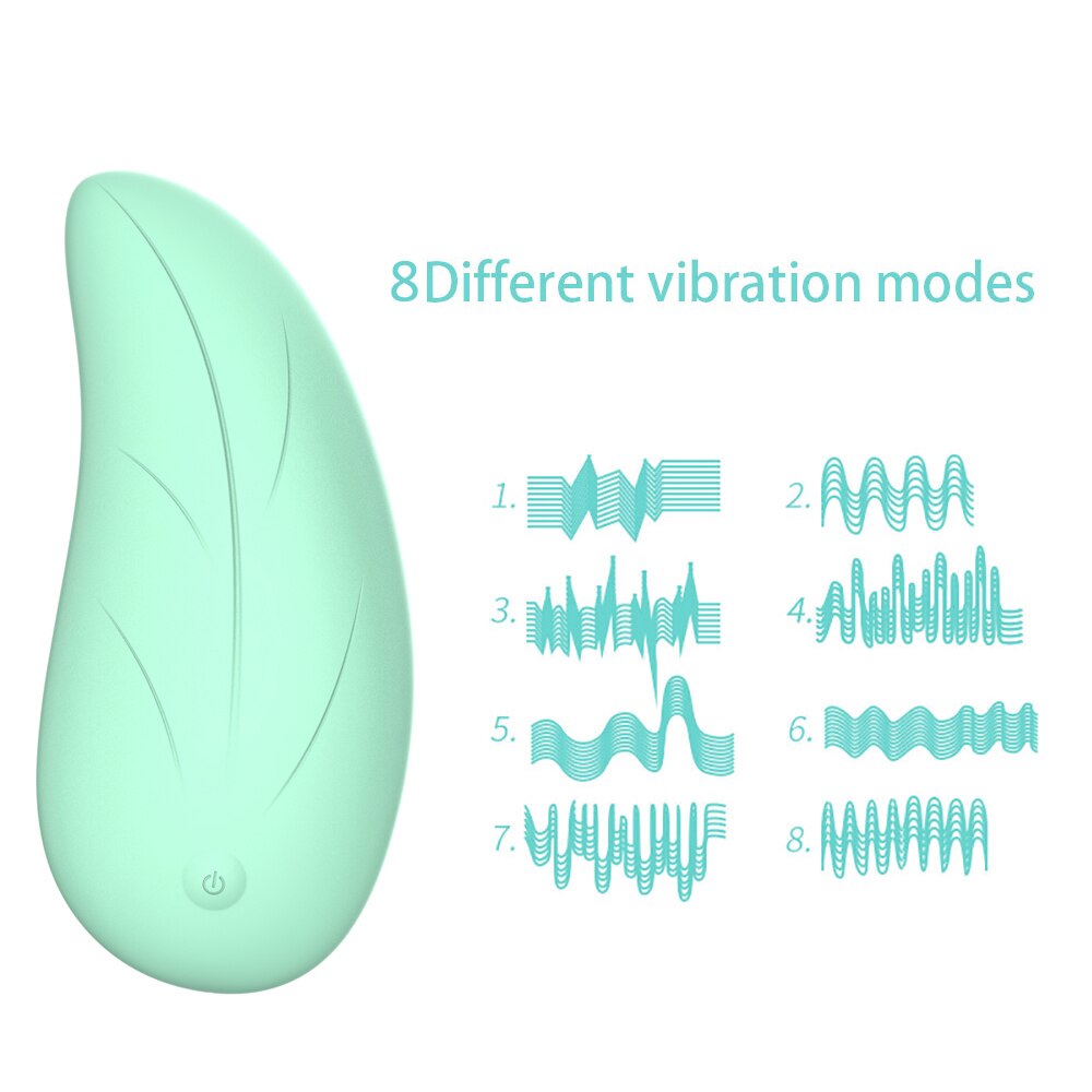 APP Invisible Wearable Wireless Remote Control Leaf Design Vibrator Weadultshop