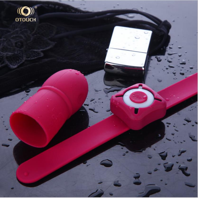 Otouch Wireless Wearable Jump Egg Vibration Lasting Cock Sleeve - Adult Toys