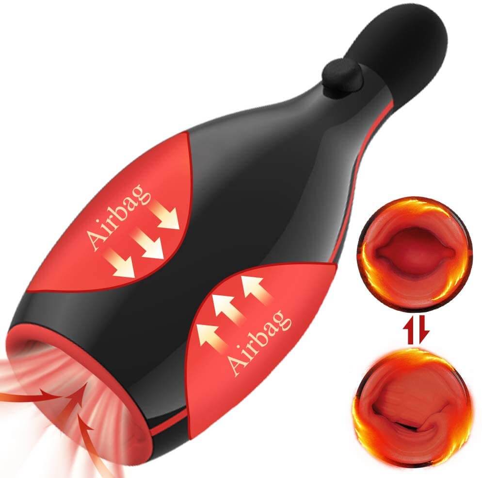 Clamping Vibrating Male Masturbator Cup With Adjustable Pump Best Sex Toys