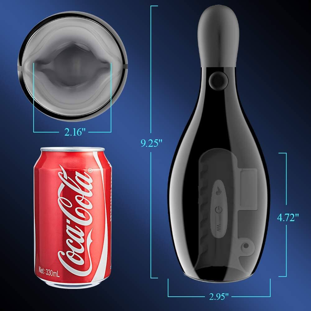 Clamping Vibrating Male Masturbator Cup With Adjustable Pump Best Sex Toys