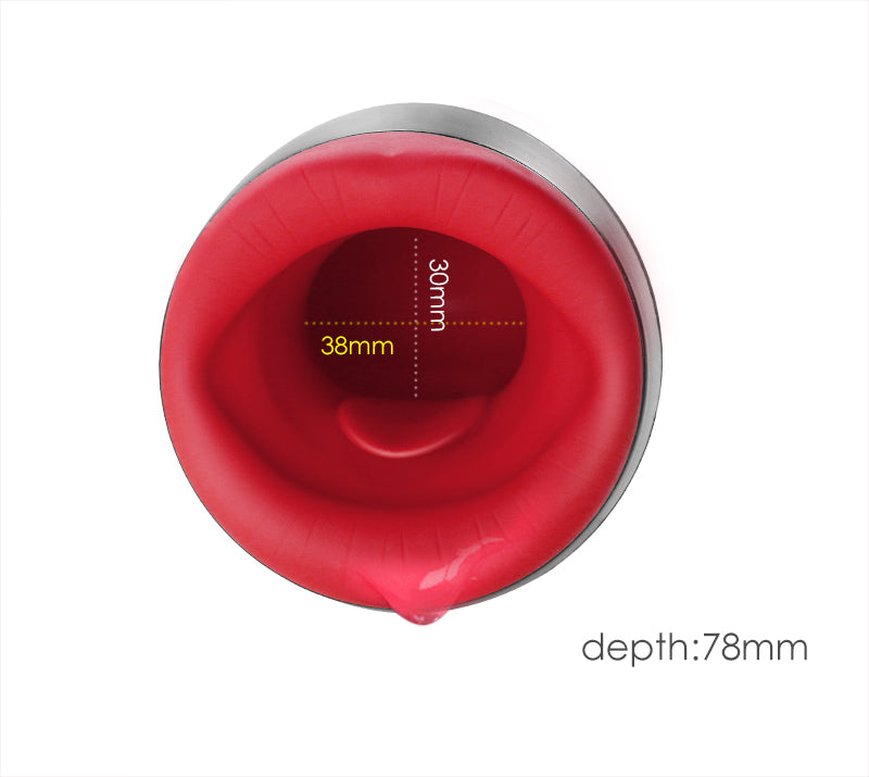 Otouch Upgraded Vibrating Masturbator Intelligent Heating Waterproof Oral Toy - Adult Toys