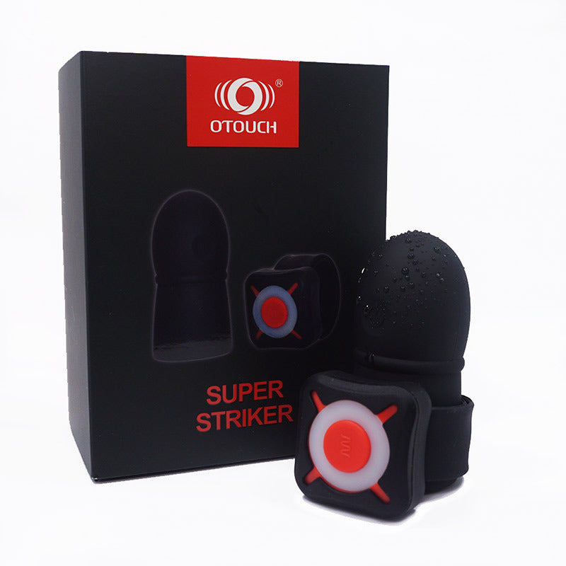Otouch Wireless Wearable Jump Egg Vibration Lasting Cock Sleeve - Adult Toys