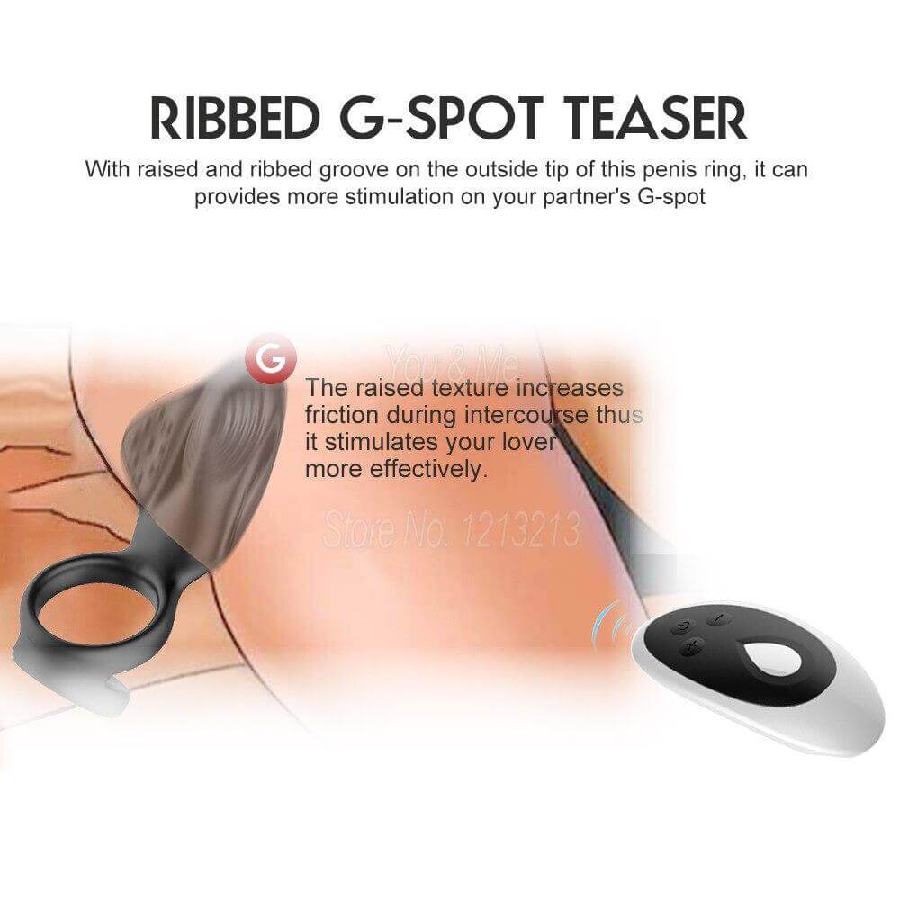 Penis Massager Men Sex Toy Ball Stretcher With Double Cock Rings