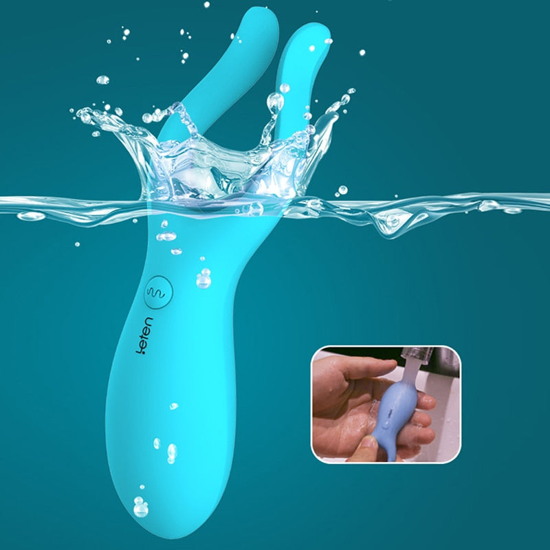 Leten Men Women Sharing Vibrating Masturbator Lock Ring Vibrator Weadultshop