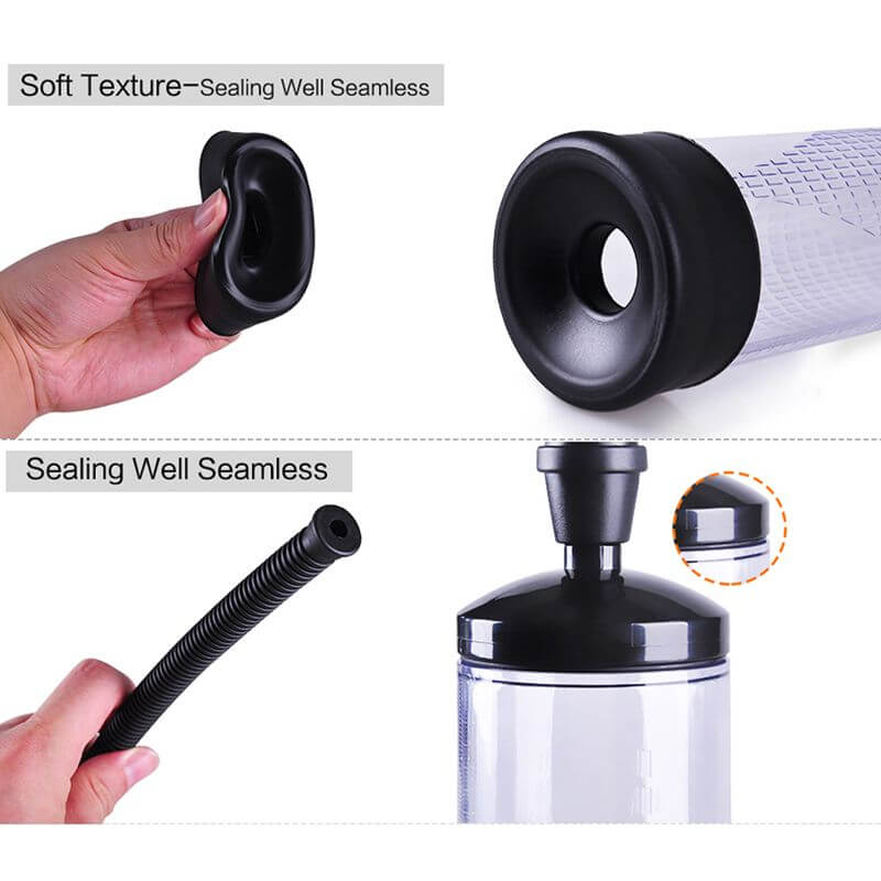 Transparent Tube Penis Pump With Scale For Big Penis