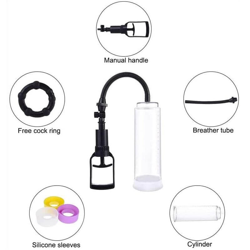 Manual Penis Pump With Accurate Scale For Penis Enlargement