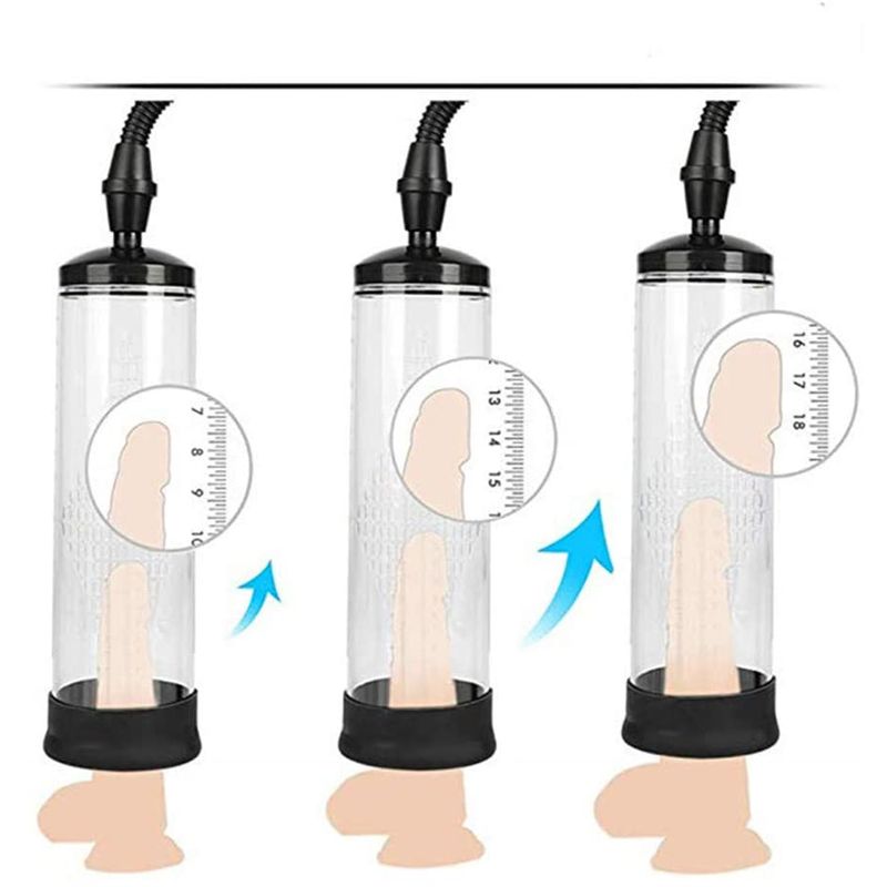 Manual Penis Pump Masturbator For Penis Enlargement Toy