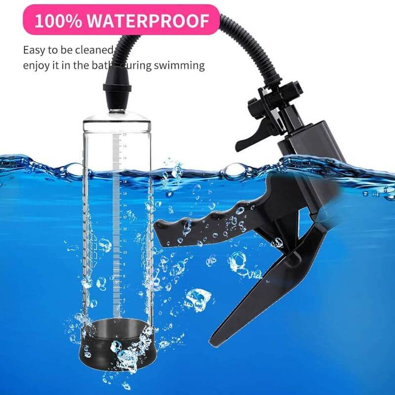 Portable Gun Grip Handheld Penis Pump