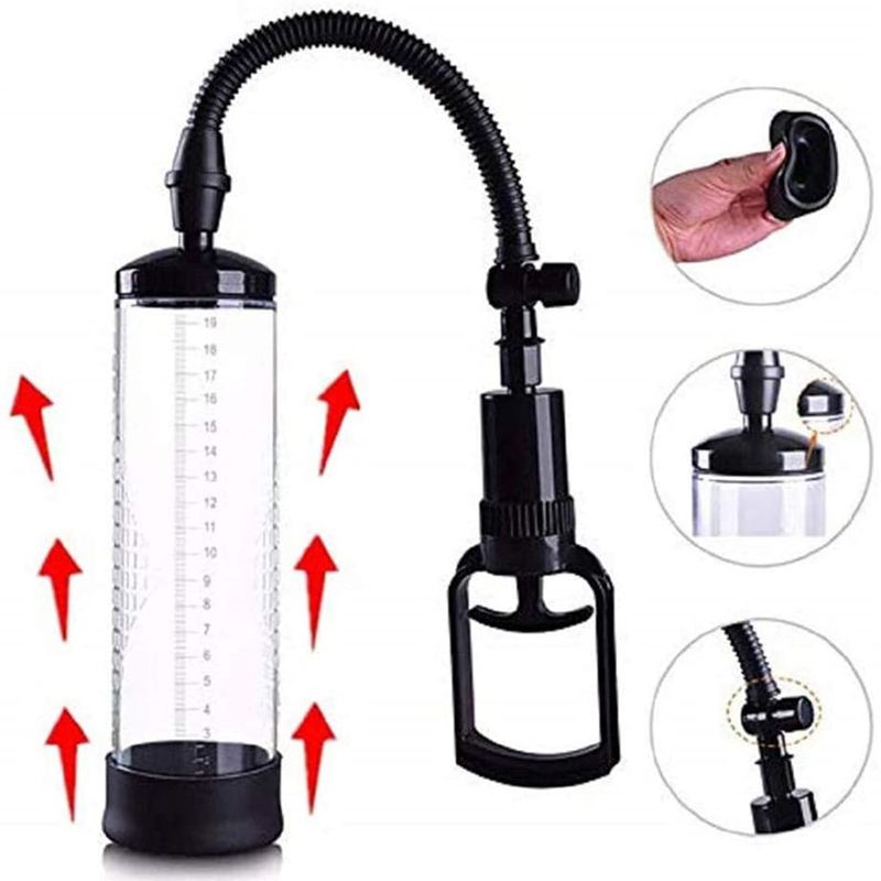 Manual Penis Pump Masturbator For Penis Enlargement Toy