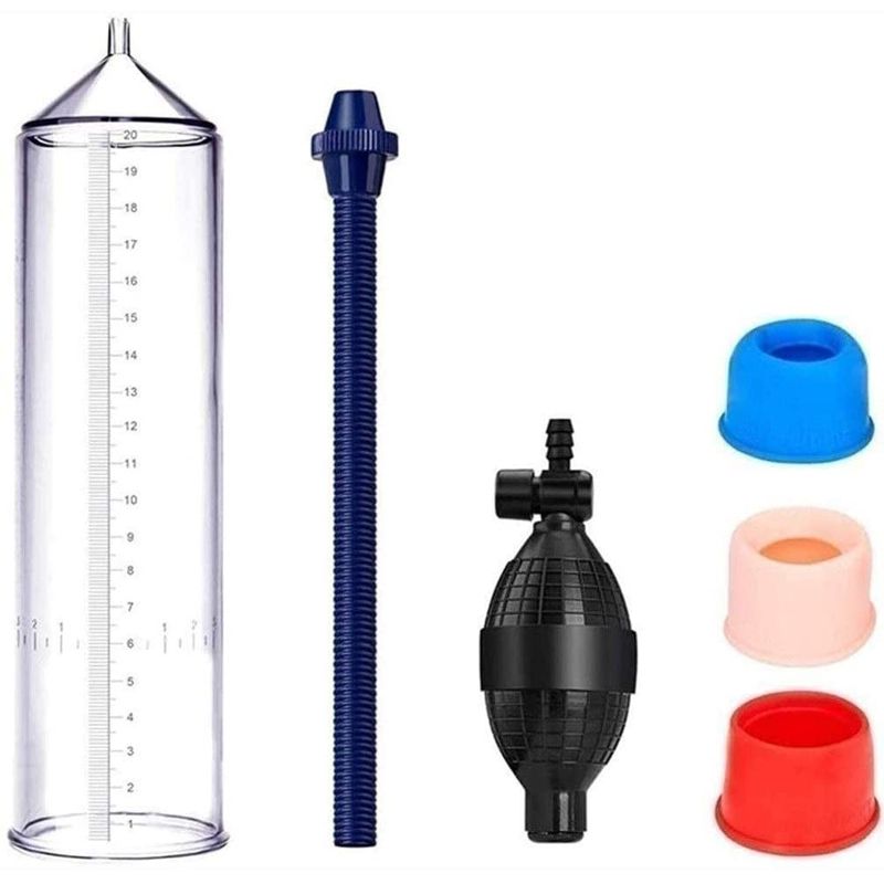 Transparent Cylinder Penis Pump With Air Ball