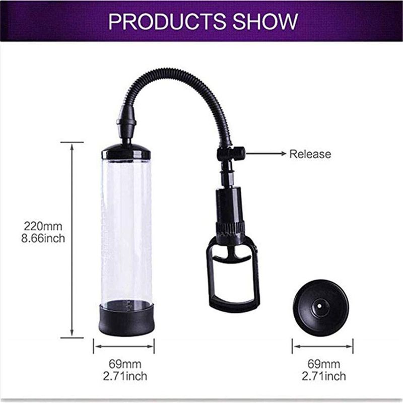 Manual Penis Pump Masturbator For Penis Enlargement Toy