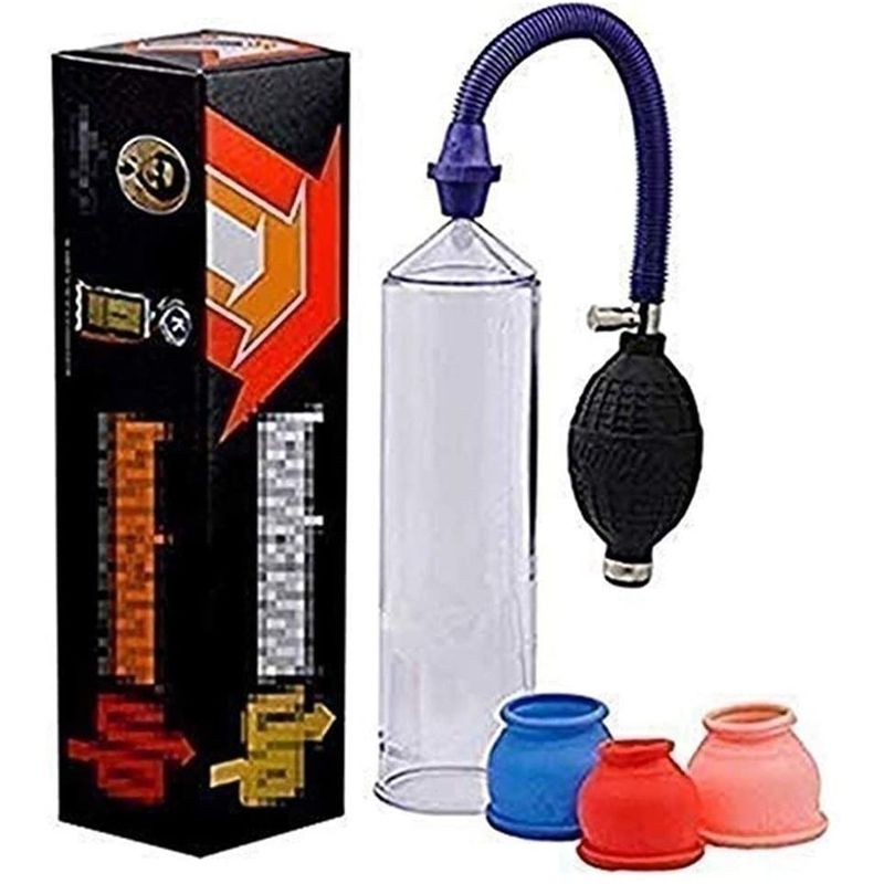 Transparent Cylinder Penis Pump With Air Ball