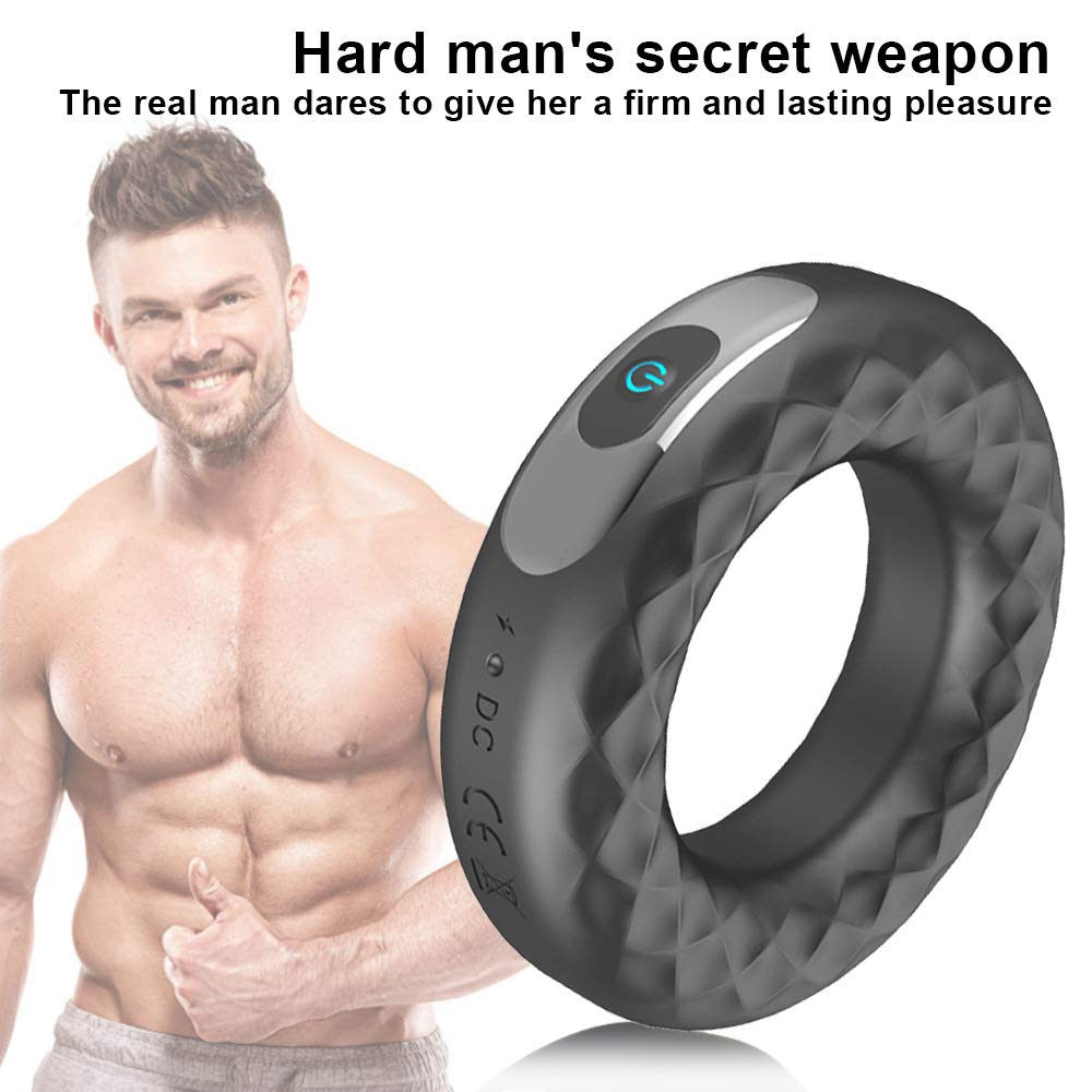 Remote Control Vibrating Penis Ring Trainer For Men - Adult Toys