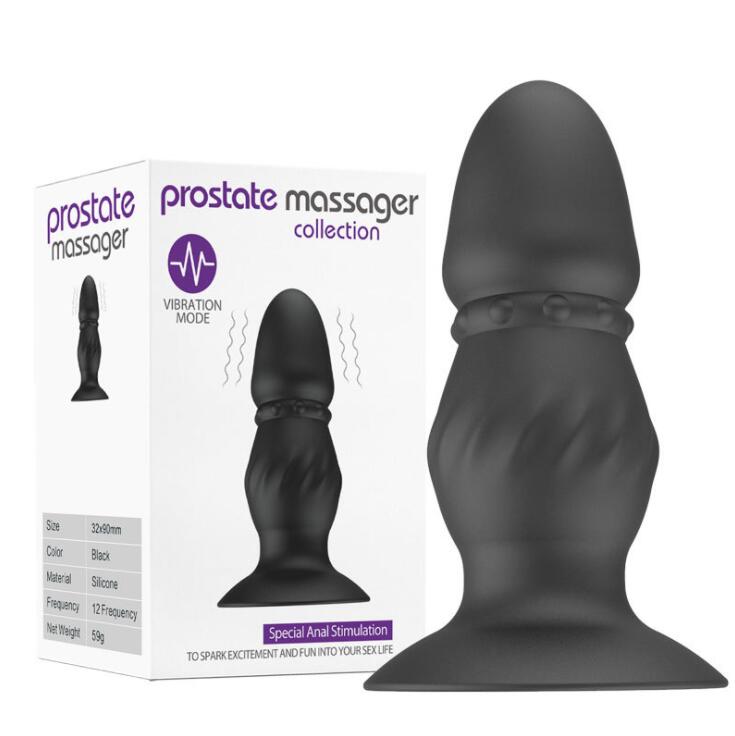 Remote Control Vibration Prostate Massager Anal Beads weadultshop