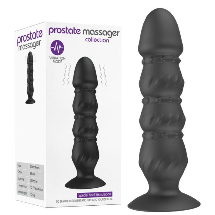 Remote Control Vibration Prostate Massager Anal Beads weadultshop