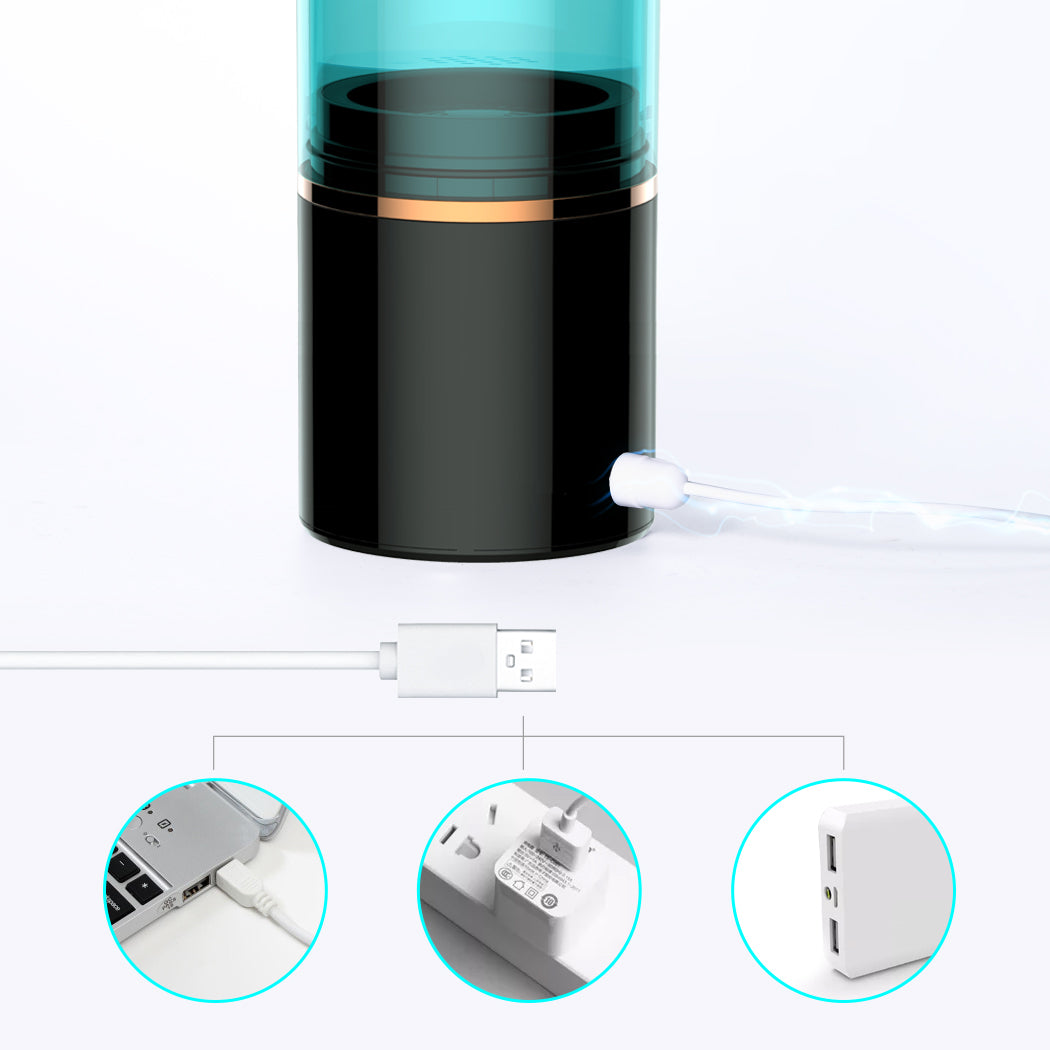 Rechargeable Penis Enlargement Male Masturbator Water Bath Air Vacuum Pump - Adult Toys