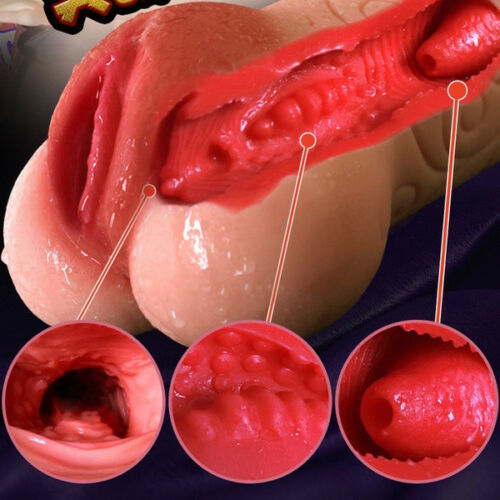 Realistic Vagina Sex Toy Pocket Pussy And Ass Pocket For Adult Men - Adult Toys