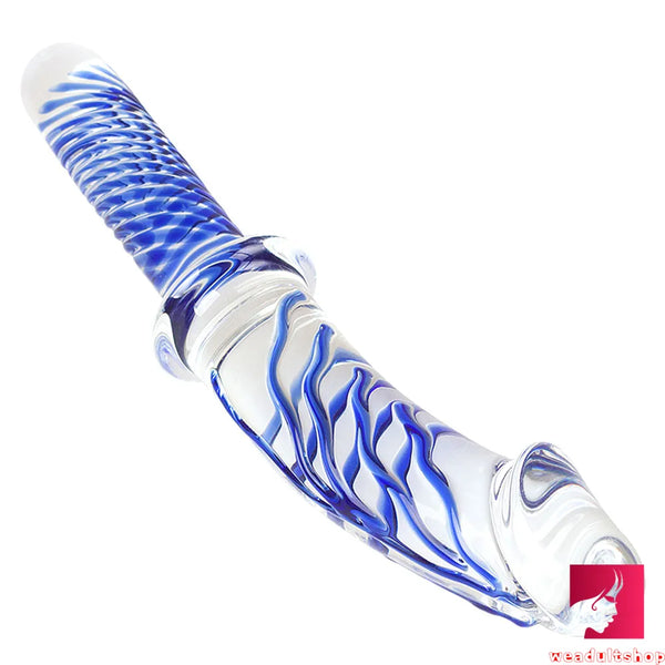 11.02in Sword Glass Large Dildo For BDSM Game Sex Toy