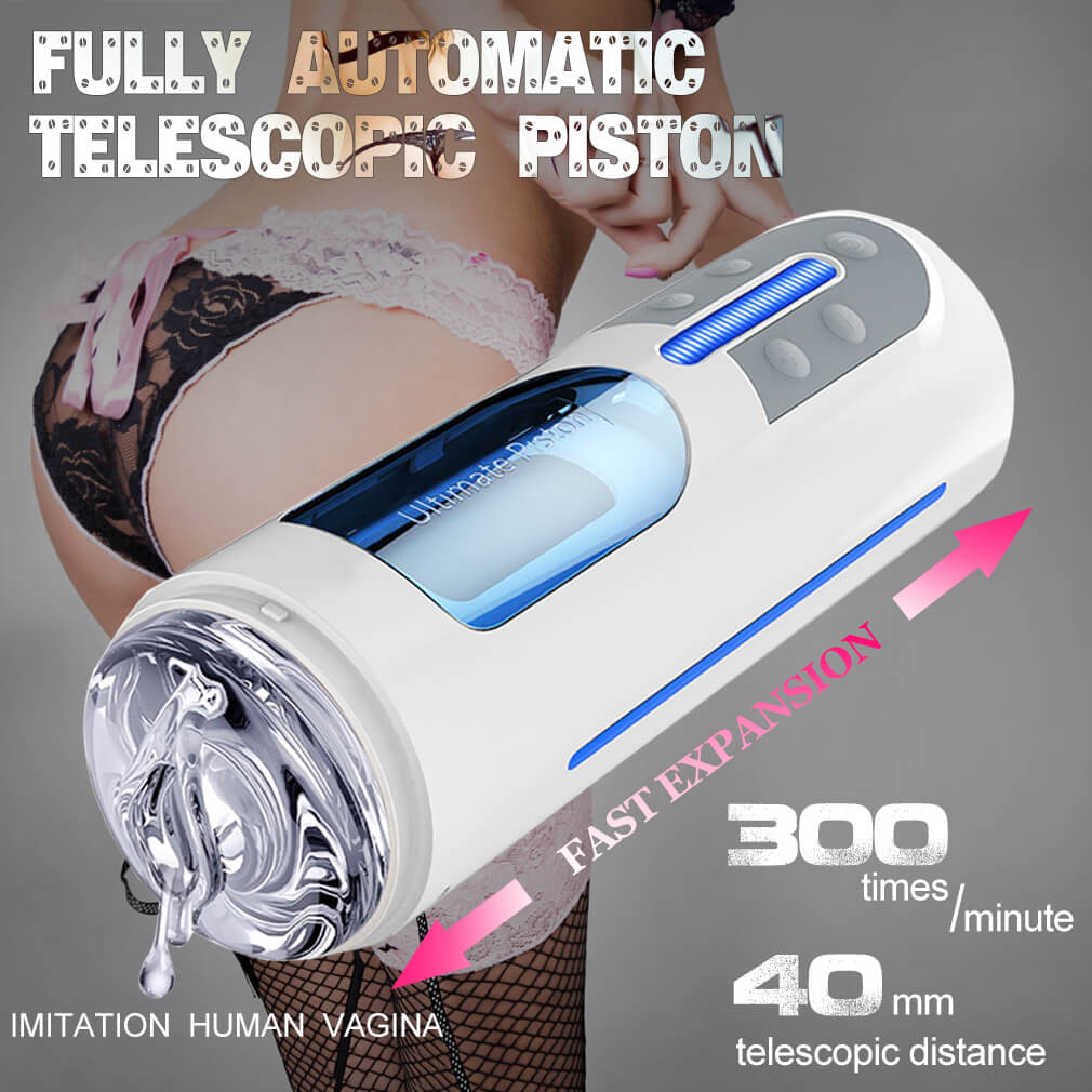 Leten A380 Piston Automatic Telescopic Masturbation Cup - Adult Toys