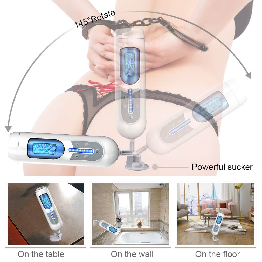 Leten A380 Piston Automatic Telescopic Masturbation Cup - Adult Toys