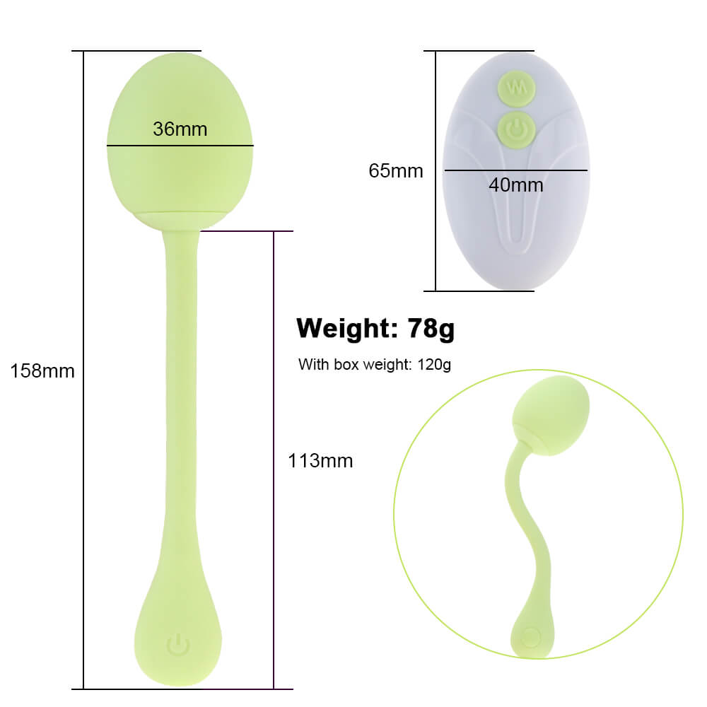 Tadpole Kegel Exerciser Balls Vagina Tights Remote Vibrator weadultshop