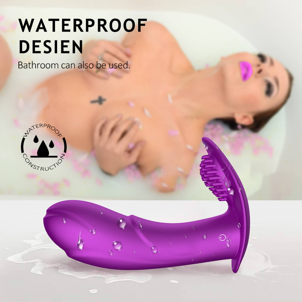 7 Kinds Telescopic Vibration Intelligent Heating Vibrator Wearable Sex Toy - Adult Toys