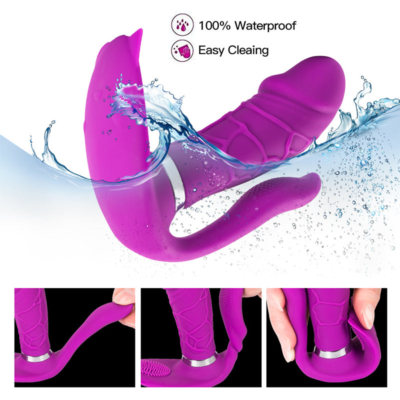 Butterfly Wearable Vibrator G Spot Clitoris Stimulator Massager - Adult Toys