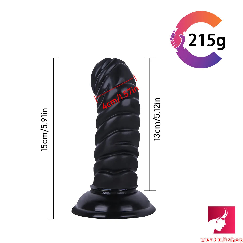 5.91in Small Cock Women Sex Riding Dildo Odd Butt Plug Sex Toy